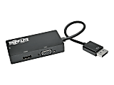 Tripp Lite Displayport 1.2 to VGA / DVI / HDMI Adapter Converter 4K 50 Pack - Video converter - DisplayPort - DVI, HDMI, VGA - black - bulk (pack of 50) 1 thumbnail image