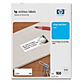 HP White Inkjet/Laser Address Labels, 1" x 2 5/8", Pack Of 3,000 1 thumbnail image