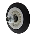 ERP® Replacement Dryer Drum Roller with Nut and Washer for LG® Part Number 4581EL2002A, Black 1 thumbnail image