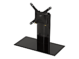 AVF B200BB-A - Stand - for LCD display - black, black glass - screen size: up to 32" - desktop 1 thumbnail image
