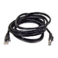 Belkin Cat. 6 Patch Cable - RJ-45 Male - RJ-45 Male - 6" - Black 1 thumbnail image