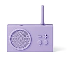 Lexon TYKHO 3 FM Radio And Bluetooth Speaker, Lilac 1 thumbnail image