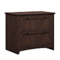 Bush Business Furniture Buena Vista 30-1/5"W Lateral 2-Drawer File Cabinet, Madison Cherry, Standard Delivery 1 thumbnail image
