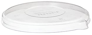 Eco-Products WorldView Sugarcane Bowl Lids, 40 Oz, 100% Recycled, White, Pack Of 400 Lids 1 thumbnail image