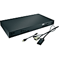 Lenovo GCM16 KVM Switch - 16 Computer(s) - 2 Local User(s) - 2 Remote User(s) - WSXGA+ - 1680 x 1050 - 3 x Network (RJ-45) - 4 x USB - Rack-mountable - 1U