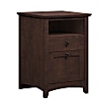 Bush Business Furniture Buena Vista 19-2/3"D Vertical 2-Drawer File Cabinet, Madison Cherry, Standard Delivery