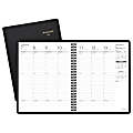 AT-A-GLANCE® 13-Month Weekly Appointment Book/Planner, Hourly, 6 7/8" x 8 3/4", Black, January to January 2019