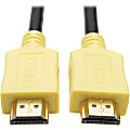 Tripp Lite High-Speed Digital A/V HDMI UHD HDMI Cable, 3', Yellow 1 thumbnail image