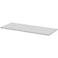 Lorell® Width-Adjustable Training Table Top, 60" x 24", Gray 1 thumbnail image
