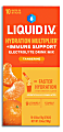 Liquid IV Hydration Multiplier+ Immune Support Drink Mix, 0.56 Fl Oz, Tangerine, Pack Of 10 Pouches 1 thumbnail image