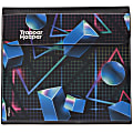 Mead® 3-Ring Trapper Keeper Binder, 1" Round Rings, Shapes