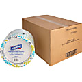 Genuine Joe Printed Paper Plates, 9", Pack Of 125 1 thumbnail image