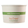 World Centric® No Tree Paper Bowls, 8 oz, 3.4" Diameter x 2.3" h, Natural, Sugarcane, 1,000/Carton 1 thumbnail image