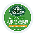 Green Mountain Coffee® Single-Serve Coffee K-Cup® Pods, Single Origin Ethiopia Supreme, Carton Of 24 1 thumbnail image
