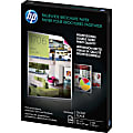 HP Brochure/Flyer Paper, Letter Size (8 1/2" x 11"), Glossy, Pack Of 200, White 1 thumbnail image