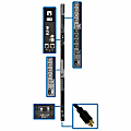 Tripp Lite 10kW 3-Phase Switched PDU, LX Interface, 200/208/240V Outlets (24 C13/6 C19), LCD, NEMA L2130P, 3m/10 ft. Cord, 0U 1.8m/70 in., TAA 1 thumbnail image