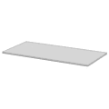 Lorell® Width-Adjustable Training Table Top, 48" x 24", Gray