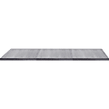 Lorell® Revelance 60"W Rectangular Conference Tabletop, Weathered Charcoal