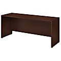 Bush Business Furniture Studio C Credenza Desk, 72"W x 24"D, Harvest Cherry, Standard Delivery 1 thumbnail image