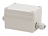 Tripp Lite Outdoor In-Line PoE Surge Protector - IP66 Rated, 1 Gbps, Cat5e/6/6a, IEC Compliant, TAA - PoE surge protector - light gray - TAA Compliant 1 thumbnail image