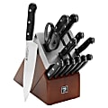 Henckels Solution 14-Piece Self-Sharpening Knife Block Set, Black 1 thumbnail image
