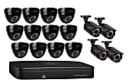 Q-See™ 16-Channel Surveillance System With 16 Cameras
