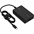 Belkin Portable USB-C Core GaN Power Adapter - 100W - w/ 8ft Power Cable - Laptop Charger - Black - 100 W - 8 ft Cable - Black