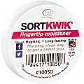 Lee® Sortkwik™ Hygienic Fingertip Moistener, 50% Recycled, 3/8 Oz, Pink