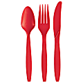 Amscan Assorted Cutlery, Red, Pack Of 32 Pieces 1 thumbnail image