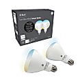C by GE Tunable BR30 Smart LED Bulbs, 60 Watt, 7000 Kelvin, Pack Of 2 Bulbs 1 thumbnail image