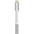 Naztech 3.5mm Audio Adapter With Lightning Connector, White 1 thumbnail image