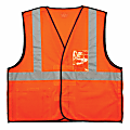 Ergodyne GloWear Safety Vest, ID Holder, Type-R Class 2, Small/Medium, Orange, 8216BA 