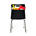 Victor Seat Sack® Chair Pockets, Polyester, 15” x 10”, Black, Bundle Of 10 Chair Pockets 1 thumbnail image