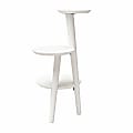 Novogratz Brittany Plant Stand, 25-5/8"H x 17-3/8"W x 13-1/2"D, White 1 thumbnail image