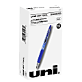 uni-ball® 207 Auto-Advancing Mechanical Pencils With Hexagonal Twist Eraser, 0.7 mm, Blue Barrel, Pack Of 12 Pencils
