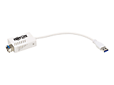 Tripp Lite 1-Port 10/100/1000 Mbps USB 3.0 Type A Fiber Transceiver Ethernet Adapter 1 thumbnail image