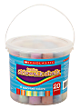 Scholastic® Jumbo Sidewalk Chalk, Assorted Colors, Tub Of 20 Sticks 1 thumbnail image