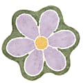 Dormify Washable Flower-Shaped Accent Rug, Multicolor 1 thumbnail image