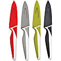 Starfrit® Paring Knives, 3-1/2”, Assorted Colors, Set Of 4 Knives 1 thumbnail image