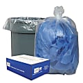 Classic Clear Linear Low-Density Can Liners, 33 gal, 0.63 mil, 33" x 39", Clear, 25 Bags/Roll, 10 Rolls/Carton 1 thumbnail image