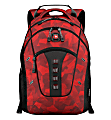 Wenger® Granite Laptop Backpack, Red Camo