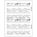 ComplyRight™ 1099-R Tax Forms, 4-Up (Box Format), Copies B, C, 2, 2, Laser, 8-1/2" x 11", Pack Of 2,000 Forms