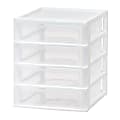Iris Desktop Drawer Unit, 4 Drawers, White 1 thumbnail image