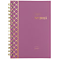 2025 Cambridge® WorkStyle Balance Weekly/Monthly Planner, 5-1/2" x 8-1/2", Red Violet, January To December 1 thumbnail image