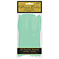 Amscan Premium Plastic Knives, 8", Cool Mint, 20 Knives Per Pack, Set Of 5 Packs 1 thumbnail image