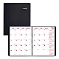 2022-2024 Brownline® DuraFlex 14-Month Monthly Planner, 8-7/8" x 7-1/8", 30% Recycled, Black, December 2022 To January 2024 , CB1200V.BLK 1 thumbnail image