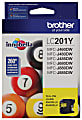 Brother LC201 Yellow Ink Cartridge, LC201Y 1 thumbnail image