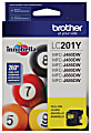 Brother® LC201 Yellow Ink Cartridge, LC201Y
