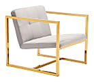 Zuo Modern Alt Arm Chair, Gray