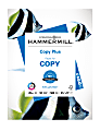 Hammermill® Multi-Use Printer & Copy Paper, White, Letter (8.5" x 11"), 500 Sheets Per Ream, 20 Lb, 92 Brightness, 105620